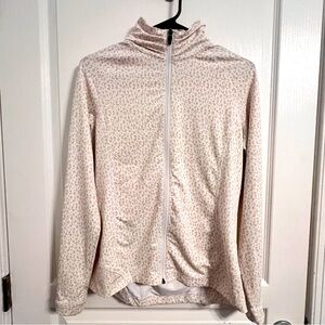 Preowned Women's Peter Millar E4 Wicking 50+UPF Full Zip Lightweight Jacket Sz M